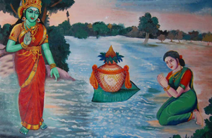 Information about Divine Goddess Garbarakshambigai amman history and temple details